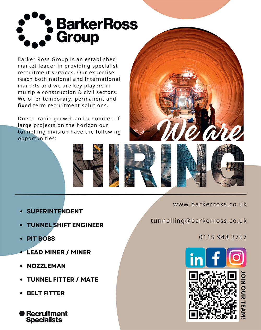 Ad Barker Ross Group is hiring